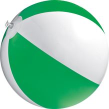Strandball aus PVC mit einer Segmentlänge von 40 cm (grün) (Art.-Nr. CA350576)