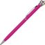 Kugelschreiber aus Metall mit Krone (pink) (Art.-Nr. CA359943)