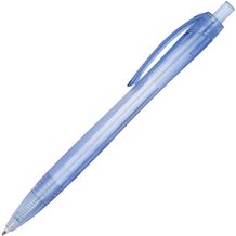 Transparenter RPET Kugelschreiber (hellblau) (Art.-Nr. CA363381)