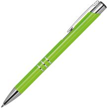 Kugelschreiber vollfarbig lackiert (apfelgrün) (Art.-Nr. CA370158)