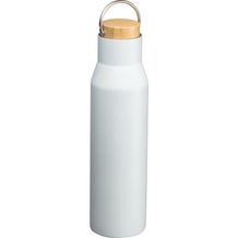 Trinkflasche aus recyceltem Edelstahl (Weiss) (Art.-Nr. CA376844)