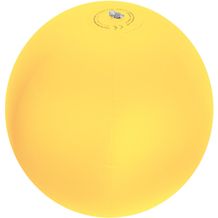 Strandball aus PVC mit einer Segmentlänge von 40 cm (gelb) (Art.-Nr. CA386718)