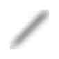 Kugelschreiber mit silbernen Applikationen (Art.-Nr. CA392209) - Kugelschreiber mit farbigem Schaft,...