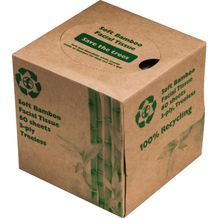 Taschentuchbox aus Bambus, 3-lagig (Braun) (Art.-Nr. CA395878)