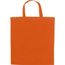 Baumwolltasche mit kurzen Henkeln (orange) (Art.-Nr. CA437418)
