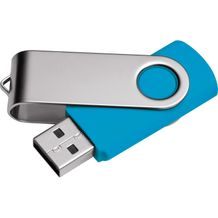 USB Stick Twister 16GB (hellblau) (Art.-Nr. CA438515)