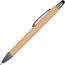Bambuskugelschreiber mit Touchfunktion (Schwarz) (Art.-Nr. CA467176)