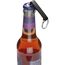 Schlüsselanhänger mit Flaschenöffner (schwarz) (Art.-Nr. CA476994)