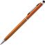 Kugelschreiber mit Touchfunktion (orange) (Art.-Nr. CA489584)
