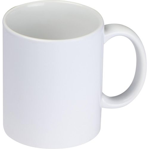 Tasse aus Keramik, 300ml (Art.-Nr. CA505079) - Klassische Kaffeetasse aus glänzende...