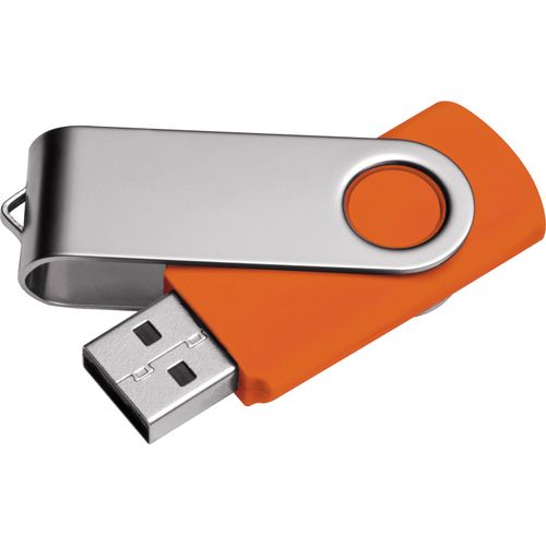 USB Stick Twister 16GB (Art.-Nr. CA520233) - USB Stick Twister 2.0 mit Aluminiumclip...