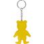 Reflektierender Schlüsselanhänger Bär (gelb) (Art.-Nr. CA525321)