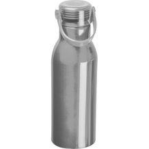 Trinkflasche aus recyceltem Aluminium (Grau) (Art.-Nr. CA539802)