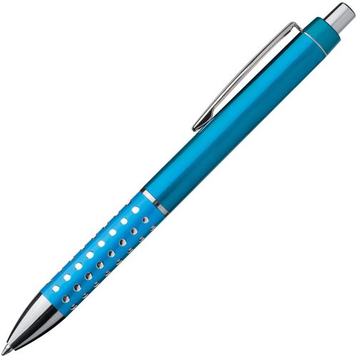 Kugelschreiber mit glitzernder Griffzone (Art.-Nr. CA542096) - Kugelschreiber mit glitzernder, rutschfe...