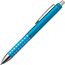 Kugelschreiber mit glitzernder Griffzone (türkis) (Art.-Nr. CA542096)