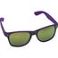 Sonnenbrille aus Kunststoff mit verspiegelten Gläsern, UV 400 Schutz (Violett) (Art.-Nr. CA549761)
