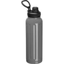 Doppelwandige Trinkflasche 1200ml (Grau) (Art.-Nr. CA551732)