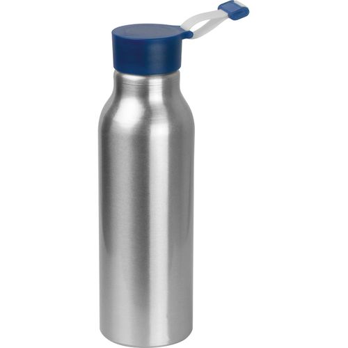 Trinkflasche aus Metall, 600ml (Art.-Nr. CA556439) - Trinkflasche aus Metall mit einem...
