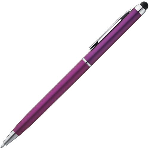 Kugelschreiber mit Touchfunktion (Art.-Nr. CA559888) - Drehkugelschreiber in eleganter schlanke...