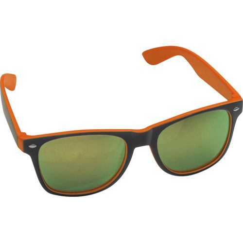 Sonnenbrille aus Kunststoff mit verspiegelten Gläsern, UV 400 Schutz (Art.-Nr. CA559953) - Stylische Sonnenbrille aus Kunststoff,...