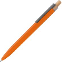 Kugelschreiber aus recyceltem Aluminium (orange) (Art.-Nr. CA576464)