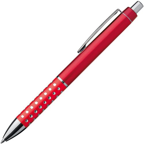 Kugelschreiber mit glitzernder Griffzone (Art.-Nr. CA577186) - Kugelschreiber mit glitzernder, rutschfe...