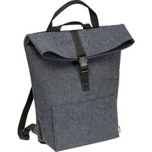 RPET Filzrucksack (anthrazit) (Art.-Nr. CA579138)