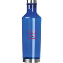 Trinkflasche aus TRITAN, 800 ml (blau) (Art.-Nr. CA602503)