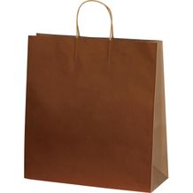 Recycelte Papiertasche groß (Braun) (Art.-Nr. CA606326)