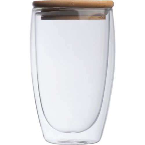 Doppelwandiges Glas, 500 ml (Art.-Nr. CA618254) - Doppelwandiges Glas mit einem Füllverm...
