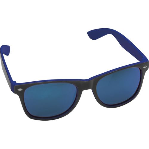 Sonnenbrille aus Kunststoff mit verspiegelten Gläsern, UV 400 Schutz (Art.-Nr. CA640301) - Stylische Sonnenbrille aus Kunststoff,...