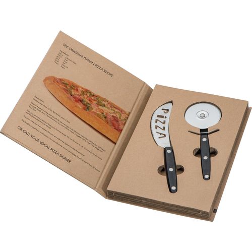 2 teiliges Pizza Set (Art.-Nr. CA648987) - 2 teiliges Pizzaset bestehend aus einem...
