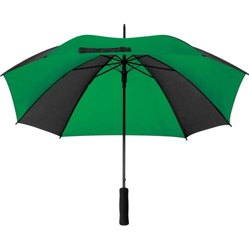 Regenschirm mit unterschiedlichen Segmenten (Art.-Nr. CA664329) - Automatik Regenschirm aus Aluminium mit...