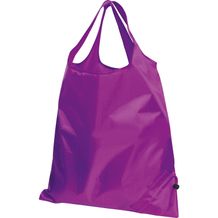 Faltbare Einkaufstasche aus Polyester (Violett) (Art.-Nr. CA679539)