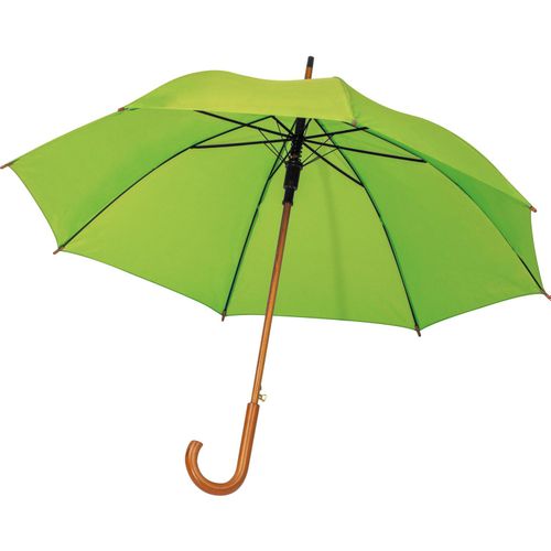 Automatikregenschirm aus recyceltem PET (Art.-Nr. CA698882) - Hochwertiger Automatik Regenschirm mit...