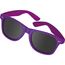 Sonnenbrille aus Kunststoff im Nerdlook, UV 400 Schutz (Violett) (Art.-Nr. CA718035)