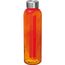 Trinkflasche aus Glas, 500ml (orange) (Art.-Nr. CA723197)