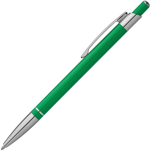 Kugelschreiber aus Metall (Art.-Nr. CA723977) - Schlanker Druckkugelschreiber aus...