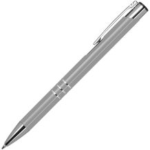 Kugelschreiber vollfarbig lackiert (Grau) (Art.-Nr. CA730727)