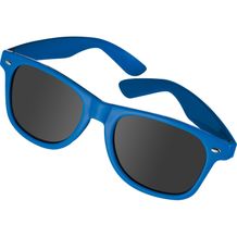 Sonnenbrille aus Kunststoff im Nerdlook, UV 400 Schutz (blau) (Art.-Nr. CA760138)