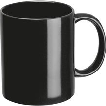 Kaffeetasse aus Keramik, 300ml (Schwarz) (Art.-Nr. CA761495)