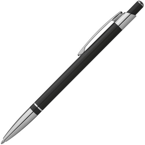 Kugelschreiber aus Metall (Art.-Nr. CA772650) - Schlanker Druckkugelschreiber aus...