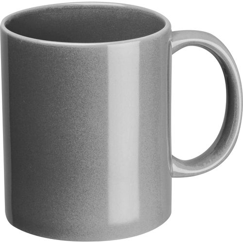 Kaffeetasse aus Keramik, 300ml (Art.-Nr. CA775766) - Vollfarbige Kaffeetasse aus glänzende...