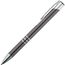 Kugelschreiber aus Metall mit 3 Zierringen (anthrazit) (Art.-Nr. CA778127)
