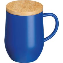 Doppelwandige Tasse, 300 ml (blau) (Art.-Nr. CA785803)