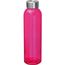 Trinkflasche aus Glas, 500ml (pink) (Art.-Nr. CA794931)