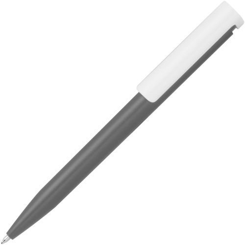 Kugelschreiber aus Kunststoff (Art.-Nr. CA802671) - Kugelschreiber aus Kunststoff mit blau...