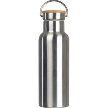 Vakuum-Isolierflasche aus Edelstahl, 500 ml (Grau) (Art.-Nr. CA804972)