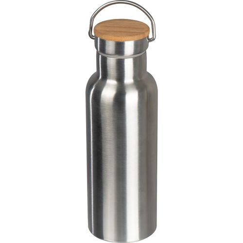 Vakuum Isolierflasche aus Edelstahl, 500 ml (Art.-Nr. CA804972) - Doppelwandige Trinkflasche aus Edelstahl...