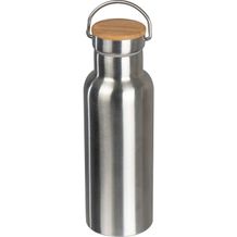 Vakuum Isolierflasche aus Edelstahl, 500 ml (Grau) (Art.-Nr. CA804972)